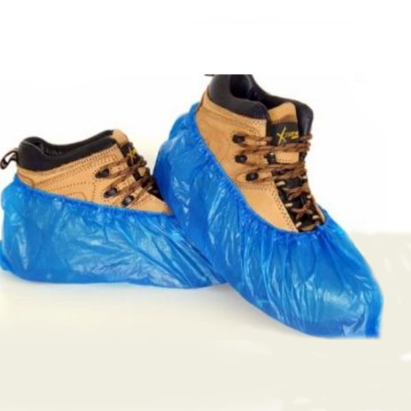 CUBRE CALZADO AZUL 5 PARES
