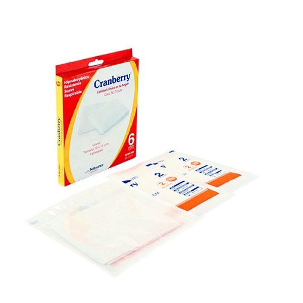 GASA PARAFINADA 10X10CM X UNIDAD CRANBERRY