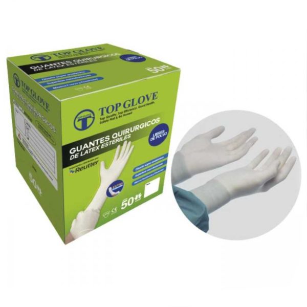 GUANTES ESTERIL 6,5 SOBRE