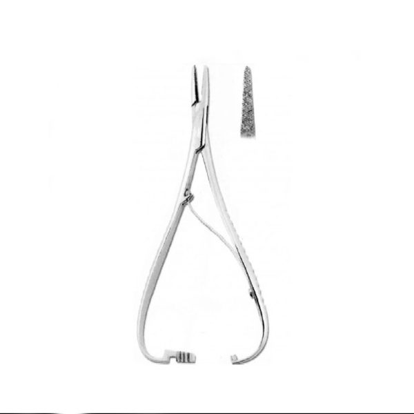 PORTA AGUJA MATHIU 14CM