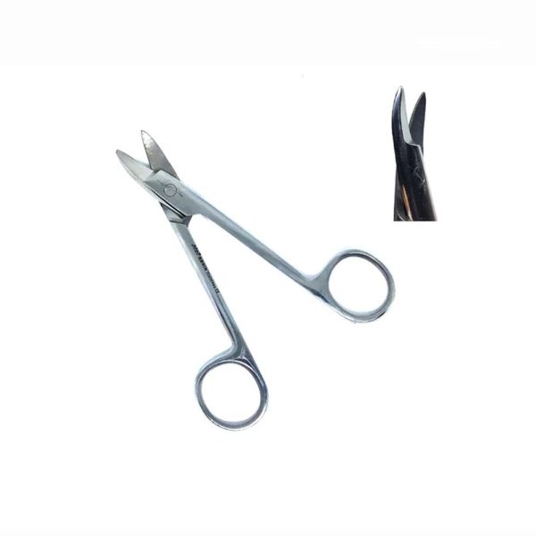 TIJERA ORO CURVA 12CM